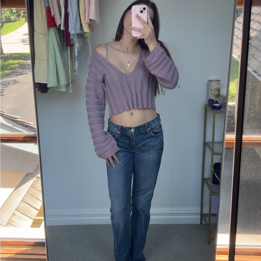 Urban Outfitters BDG Lavender Knit Top
